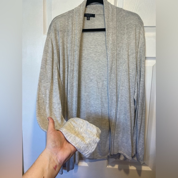 Cyrus Lightweight Open Front Cardigan Size 2X - Picture 4 of 7